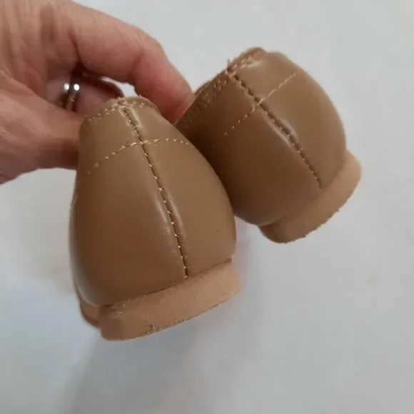 Kids Tan Slip-On Shoes - Picture 3 of 7